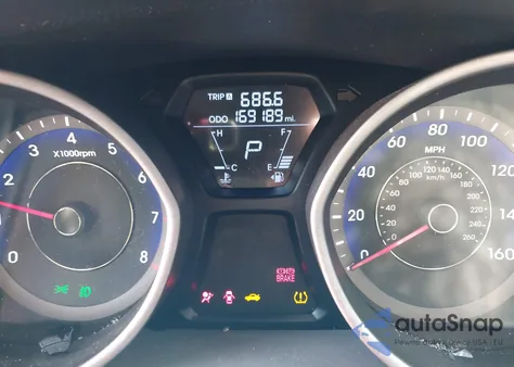 2013 Hyundai Elantra Se from USA, damaged, VIN KMHDH6AE6DU003440